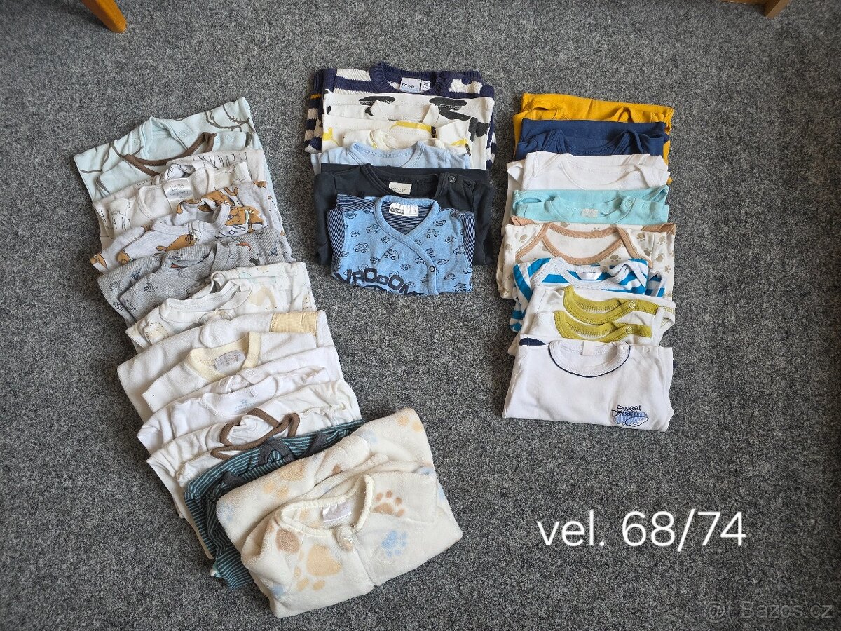 Chlapecké oblečení velikost 68/74 - 4