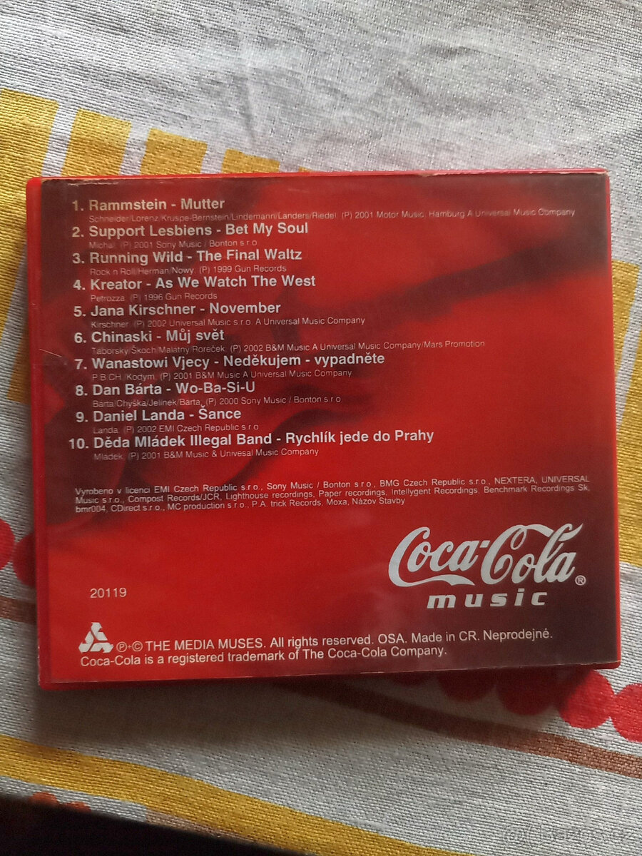 Coca cola music cd - 4