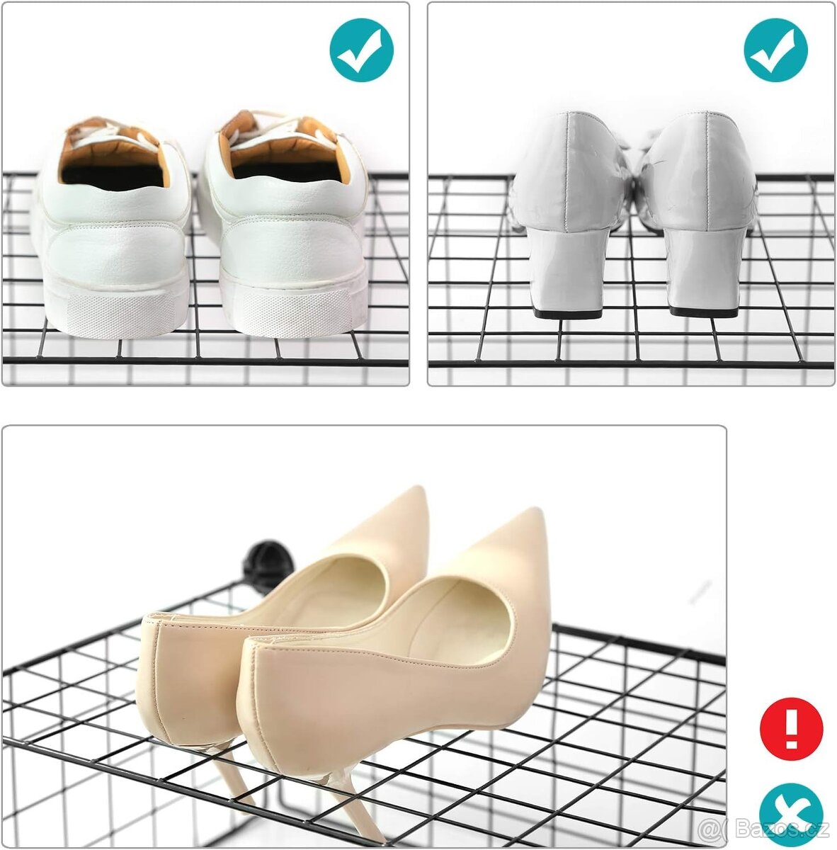 NOVÝ KOVOVÝ REGÁL & BOTNÍK ATD - 4