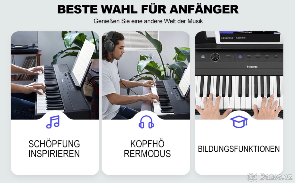 Donner DEP-45 E Piano Ultra tenké - 4