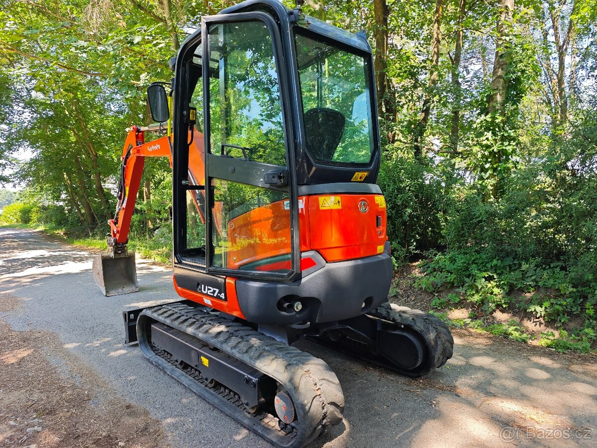 Kubota U27-4,2023,rychloupínák - 4
