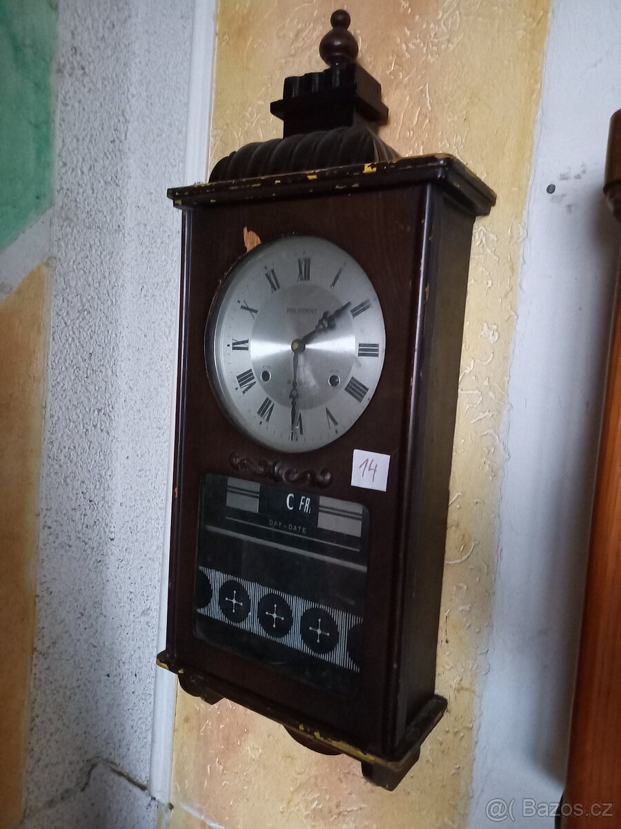 Starožitné nástěnné hodiny - 4