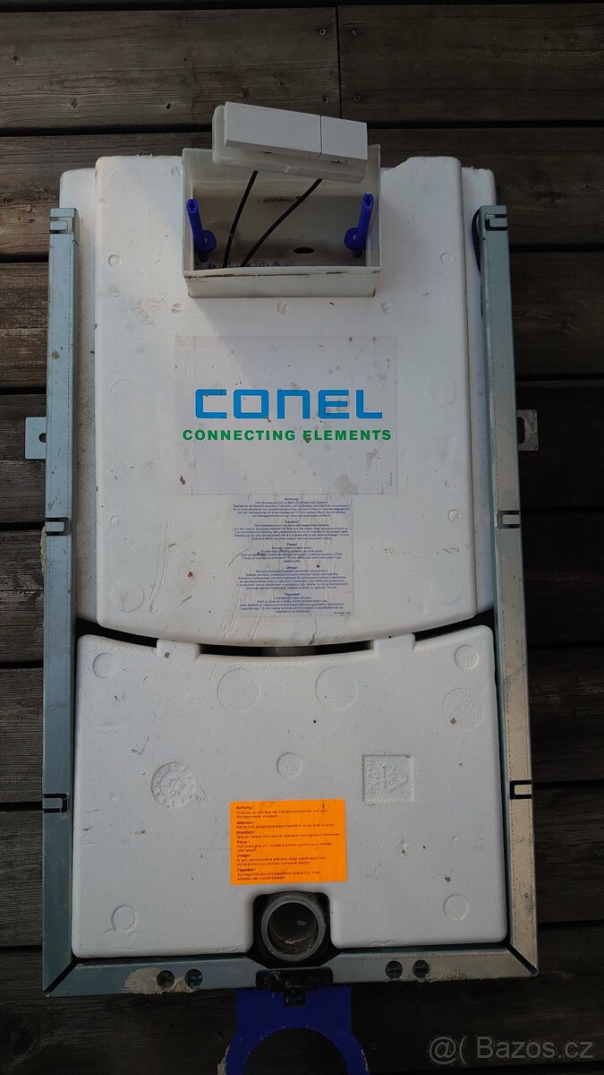 Conel VIS – WC prvek na zazdění pro závěsný klozet - 4