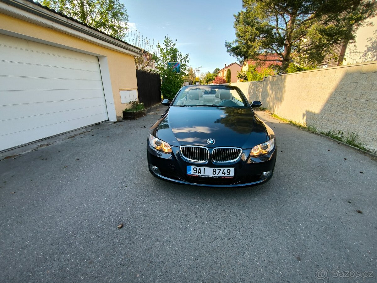 BMW E 93 Cabrio 320d kůže tempomat,digi-klima,pěkný stav - 4
