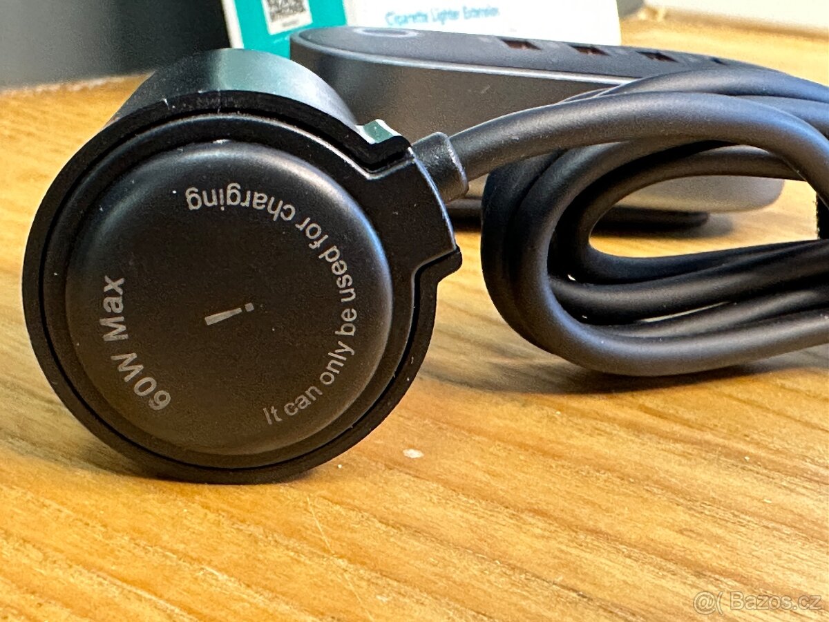 Značková nabíječka do auta 156W, 3x USB + USB-C + CL, NOVÁ - 4