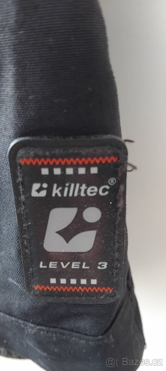 Oteplovačky/lyžařské kalhoty, membrána, vel. 128,zn. KILLTEC - 4