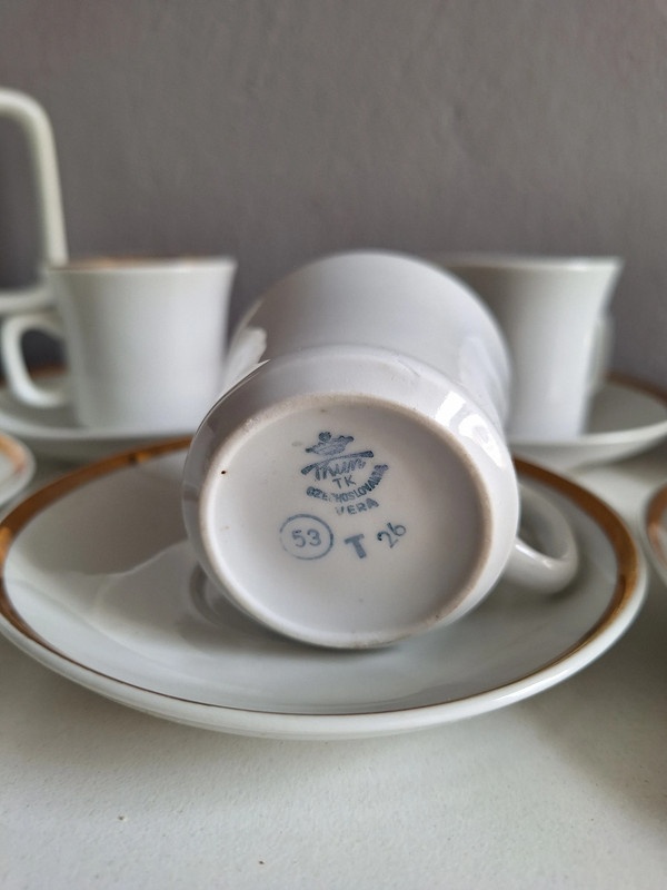 Porcelánová sada na kávu - 4