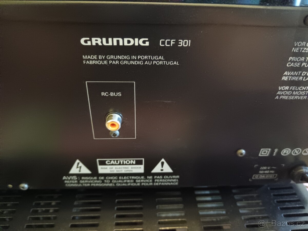 Grundig CD,Tuner,Tape deck,Zesilovač+2xdálkový ovladač - 4