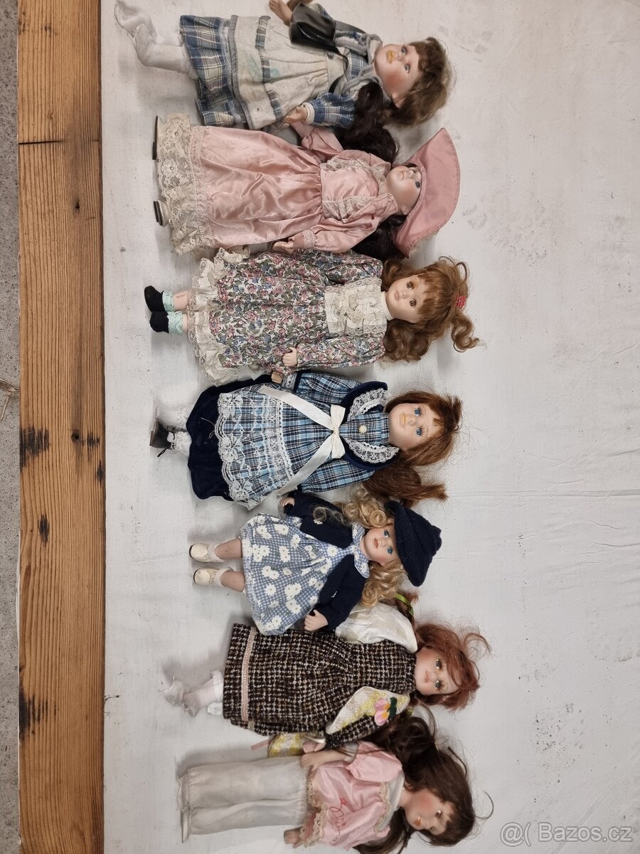 Retro sběratelské panenky 7ks - 4