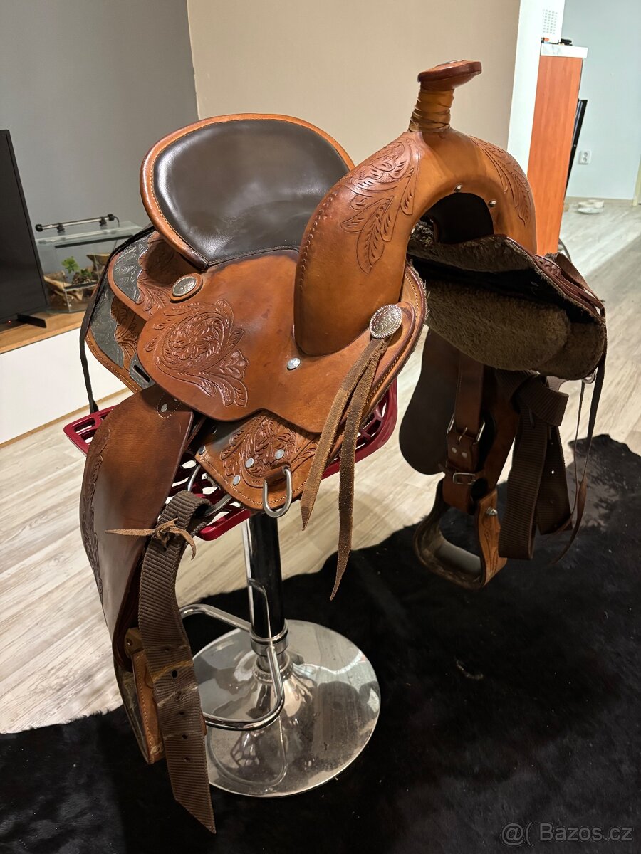 Westernové sedlo bezkostrové - 4