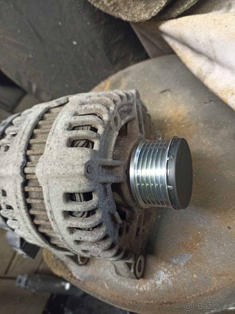 Ford Mondeo MK4 alternátor, kompresor klimatizace na opravu - 4