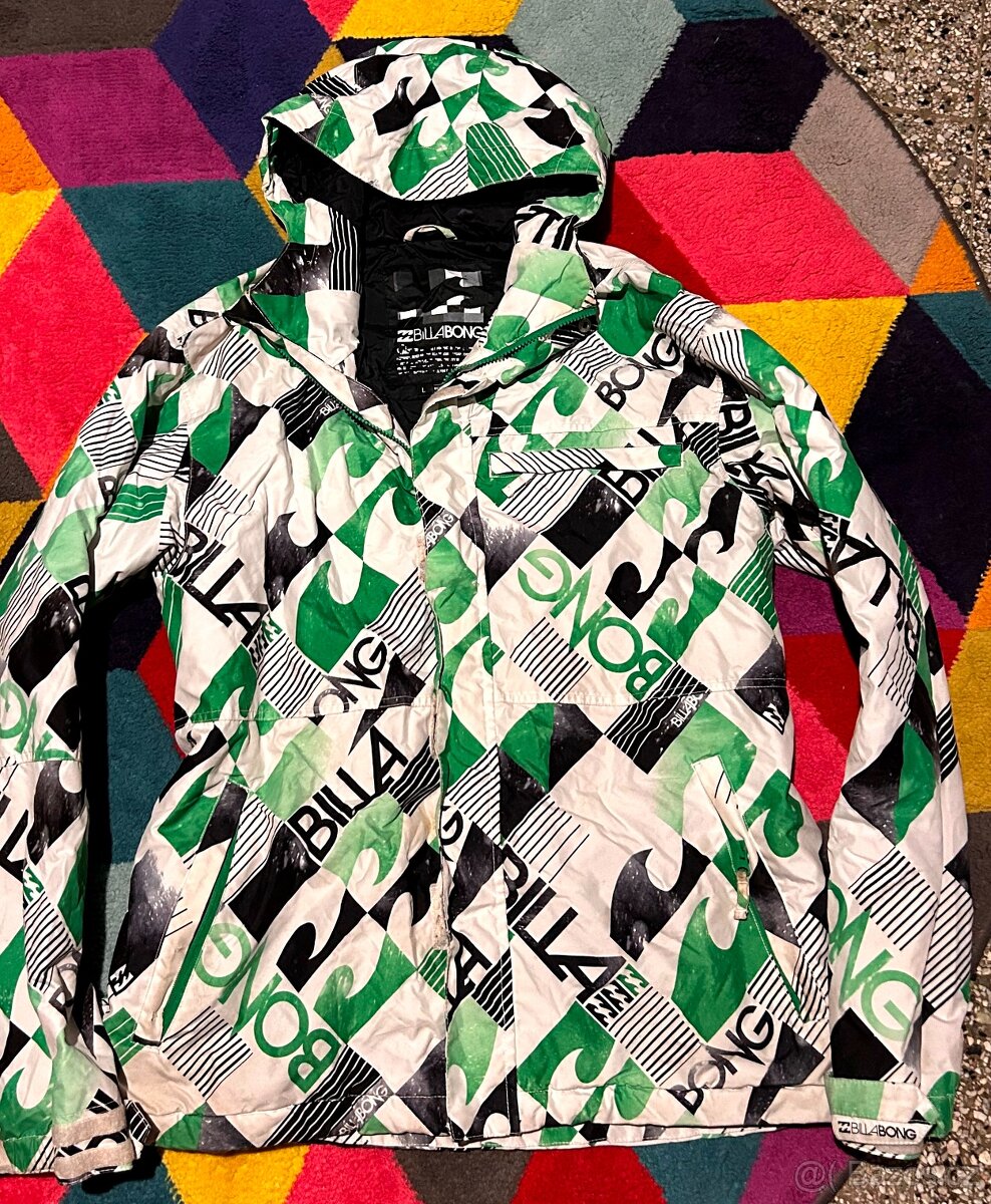 BILLABONG PROFI PÁNSKÁ ZIMNÍ BUNDA- L(DLE MÍR XL-XXL )💪🏽 - 4