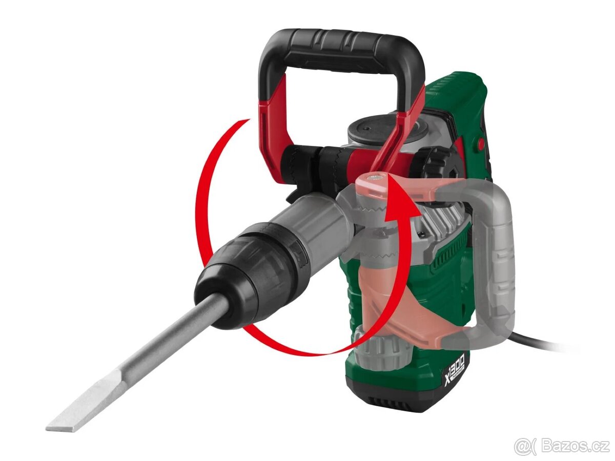 Bourací kladivo parkside s příslušenstvím Nové PC 2.400 Kč - 4