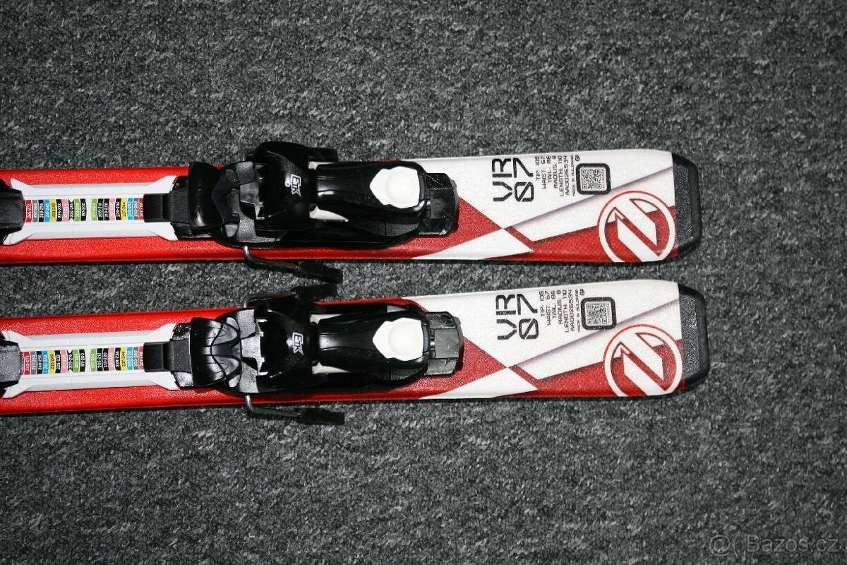 detské lyže dynamic 110 cm , lyžaky Salomon - 4