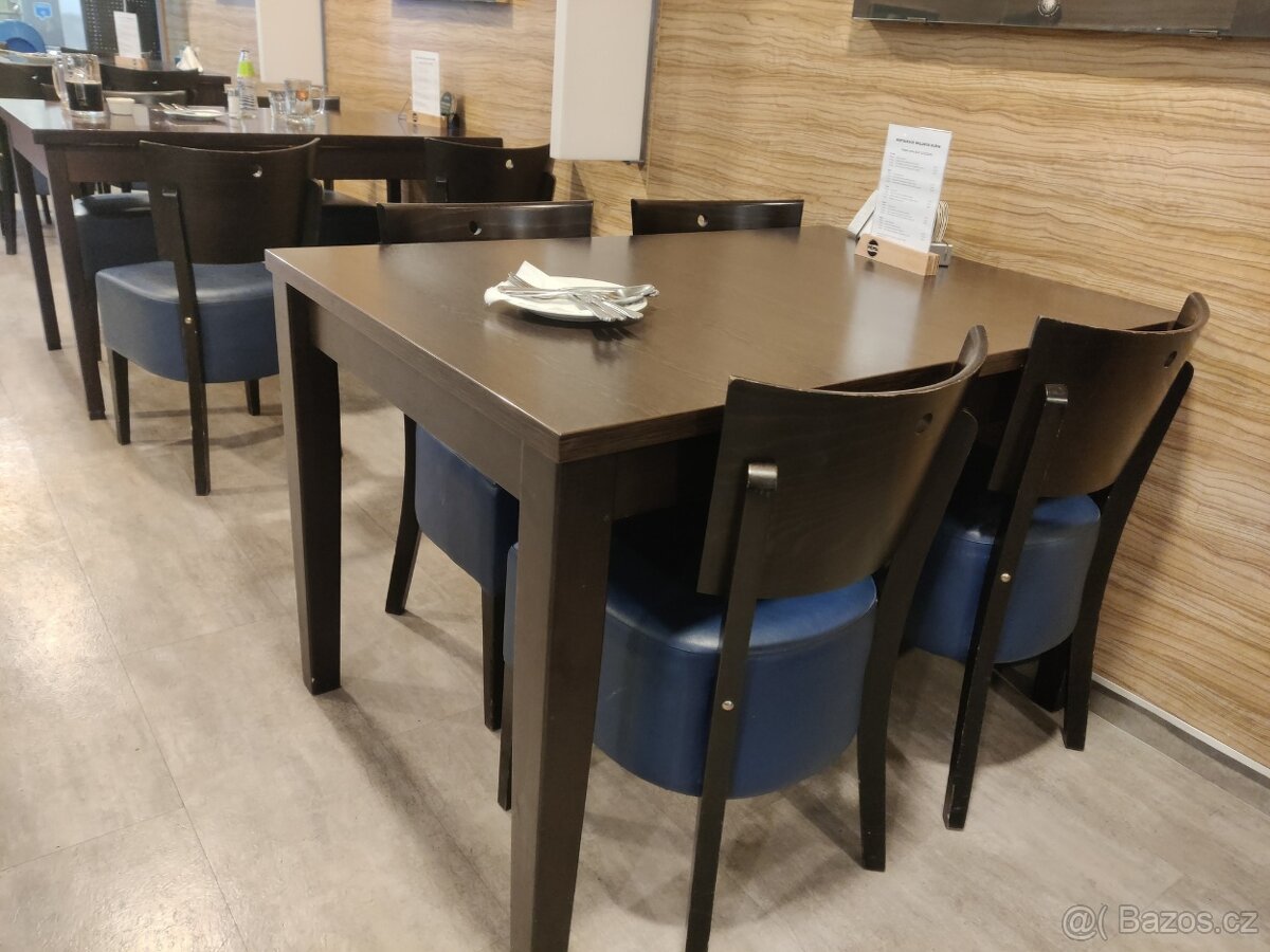Židle, stoly zn. TON z restaurace - 4