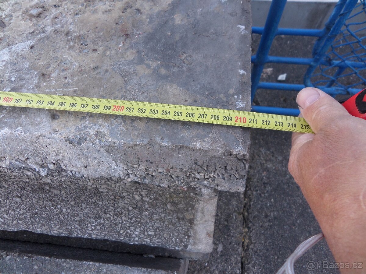 Teraso schody použité 3 ks, rozměry D - 4