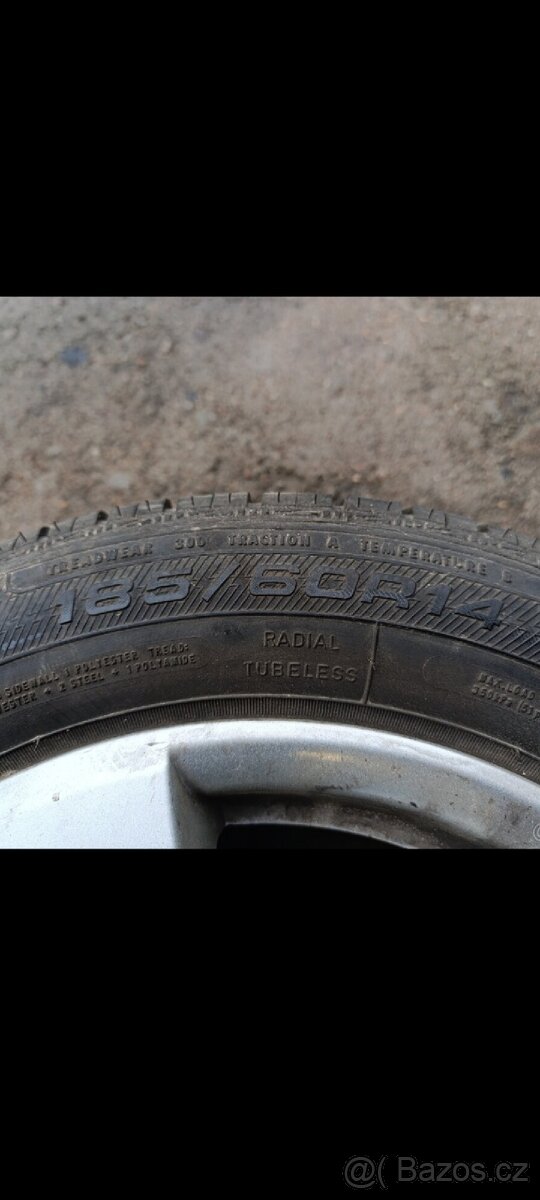 Letní pneu 186/60/14 - 4