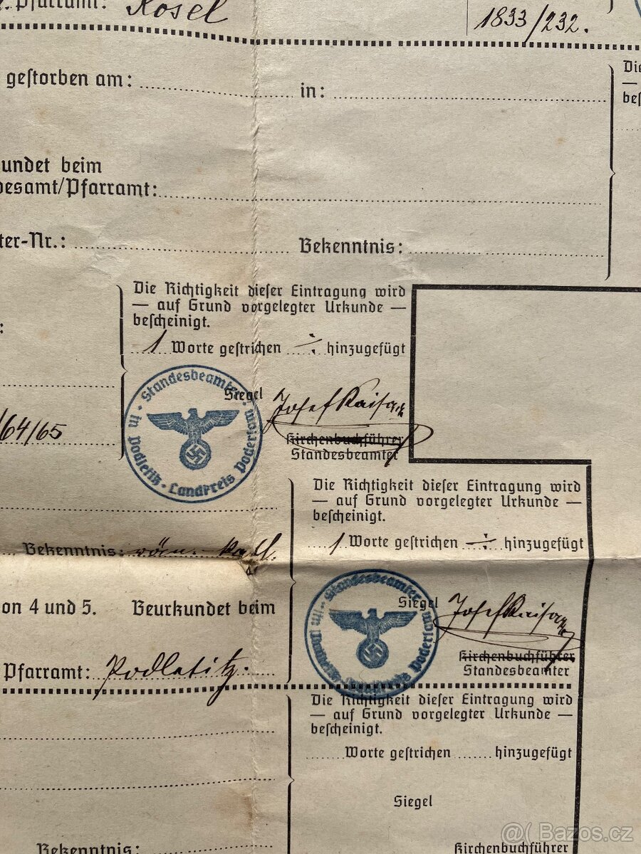 Německé Dokument - 4