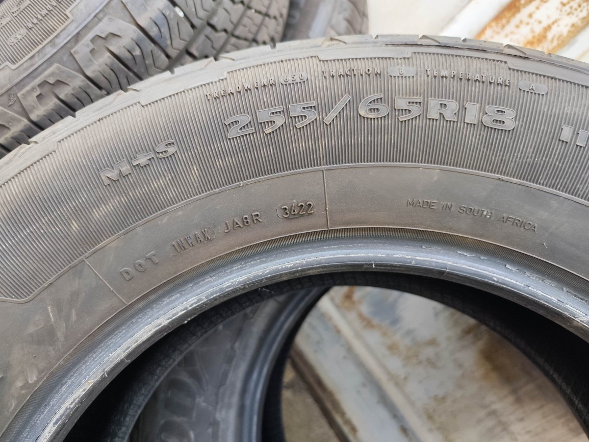 18"zánovní letní pneu Goodyear 255/65/18 4ks = 5000Kč