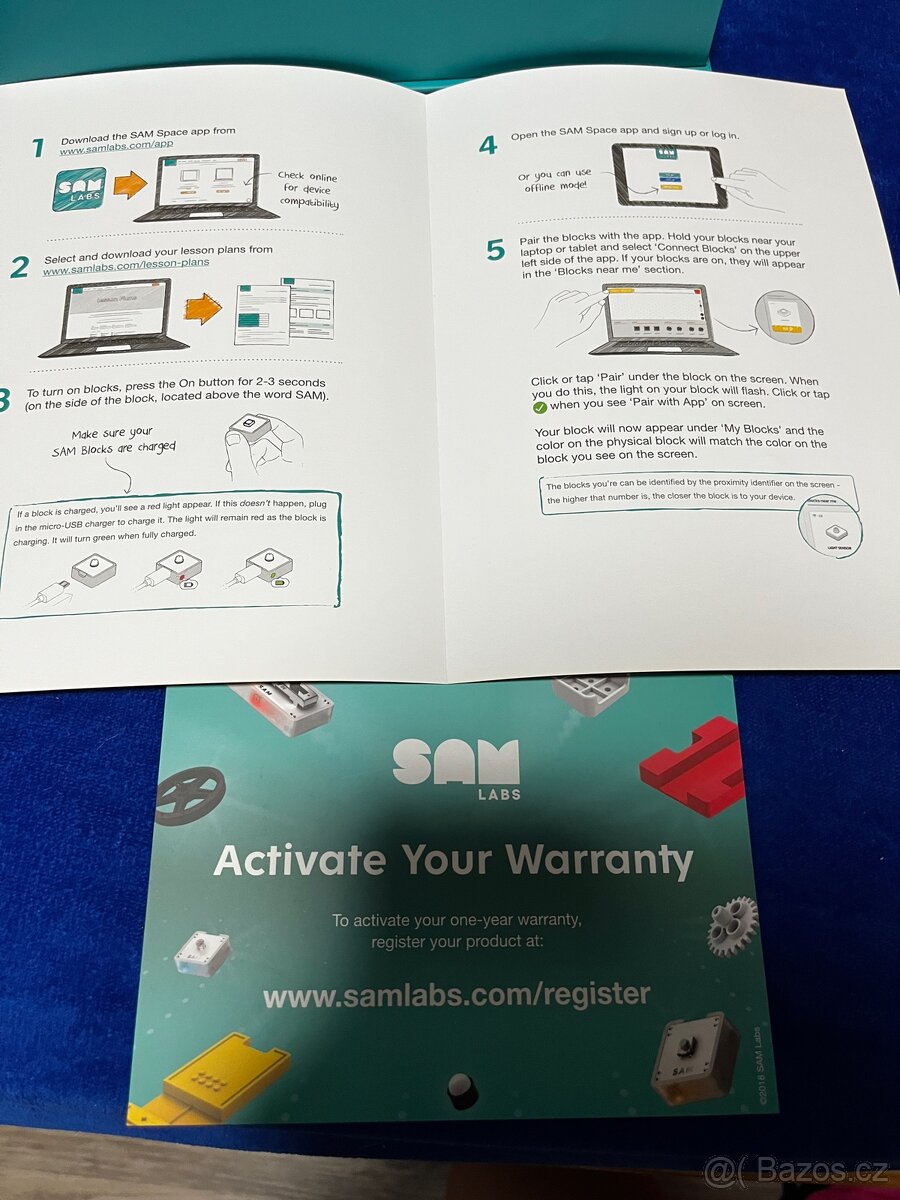 SAM Labs Alpha Kit – chytrá programovací sada LEGO - 4