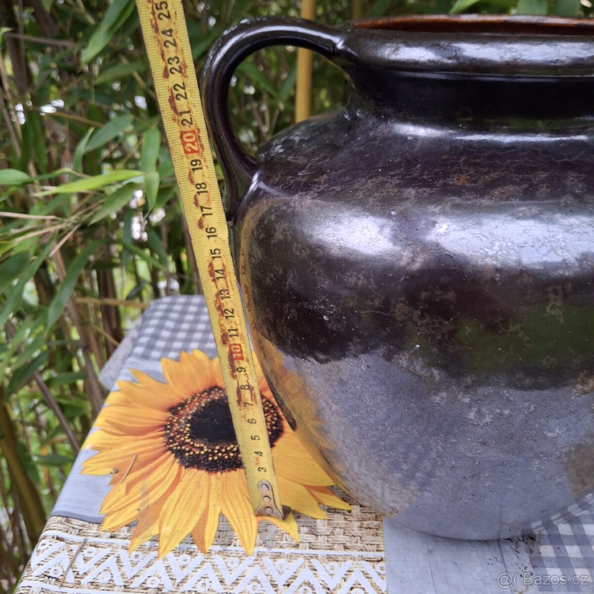 Stary keramický džbán kamenáč antik v.25 cm
Aukce - 4