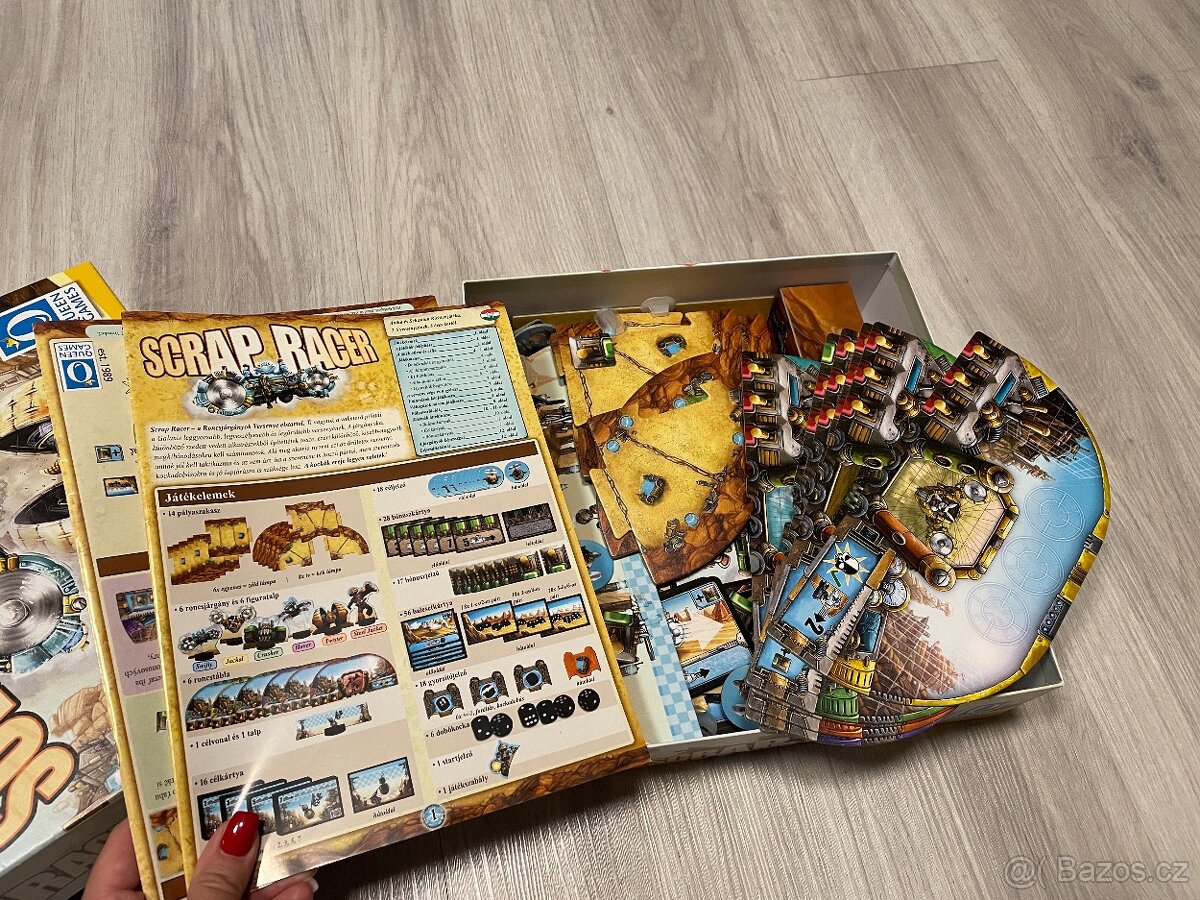 Deskova hra Scrap Racer - 4