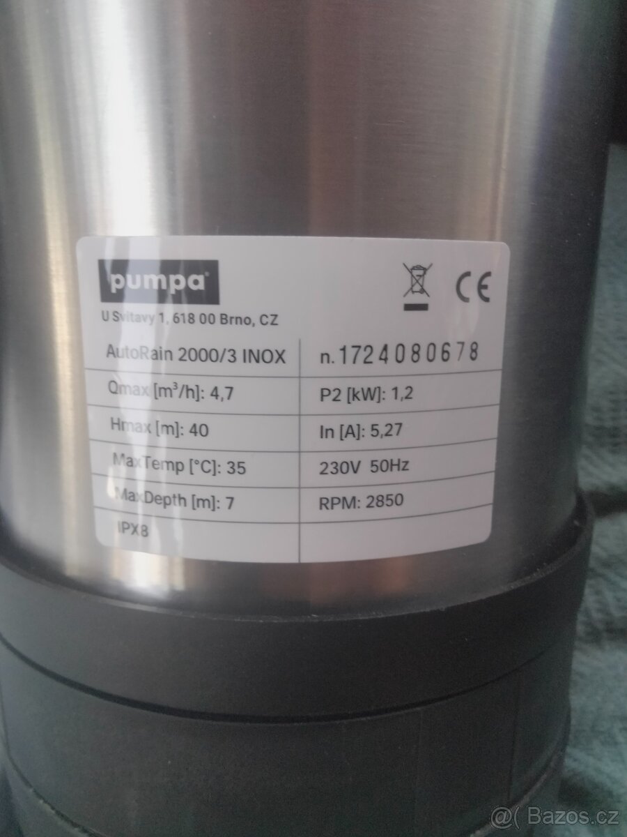 Automatické ponorné čerpadlo - 4