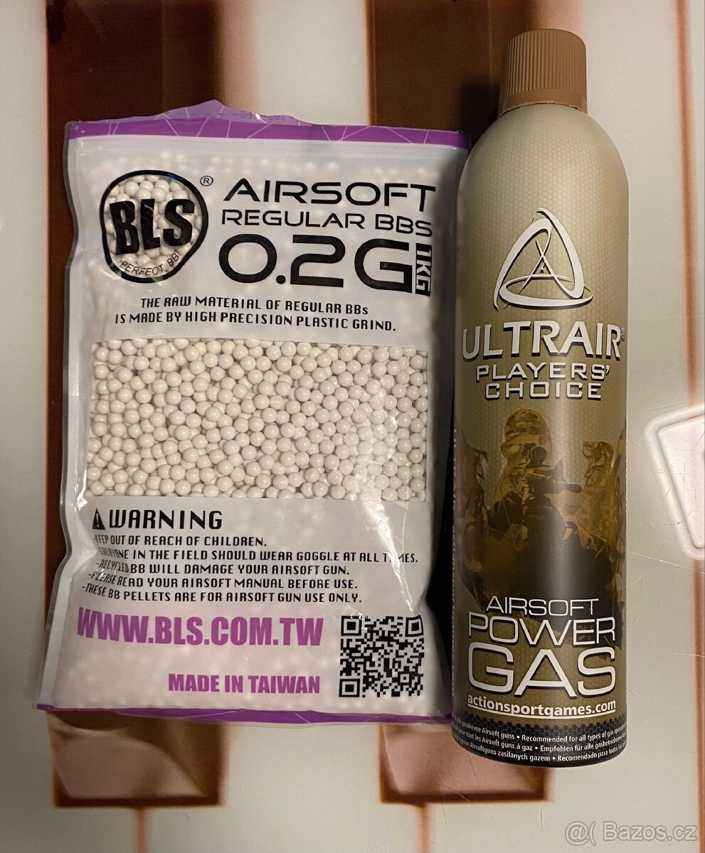 Plynová airsoftová zbraň - 4