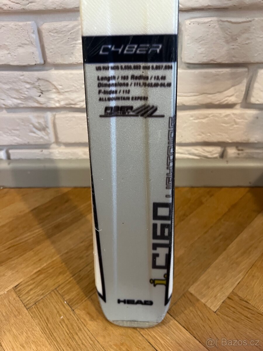 Lyže Head i.C160 Cyber Lightning 163 cm - použité - 4