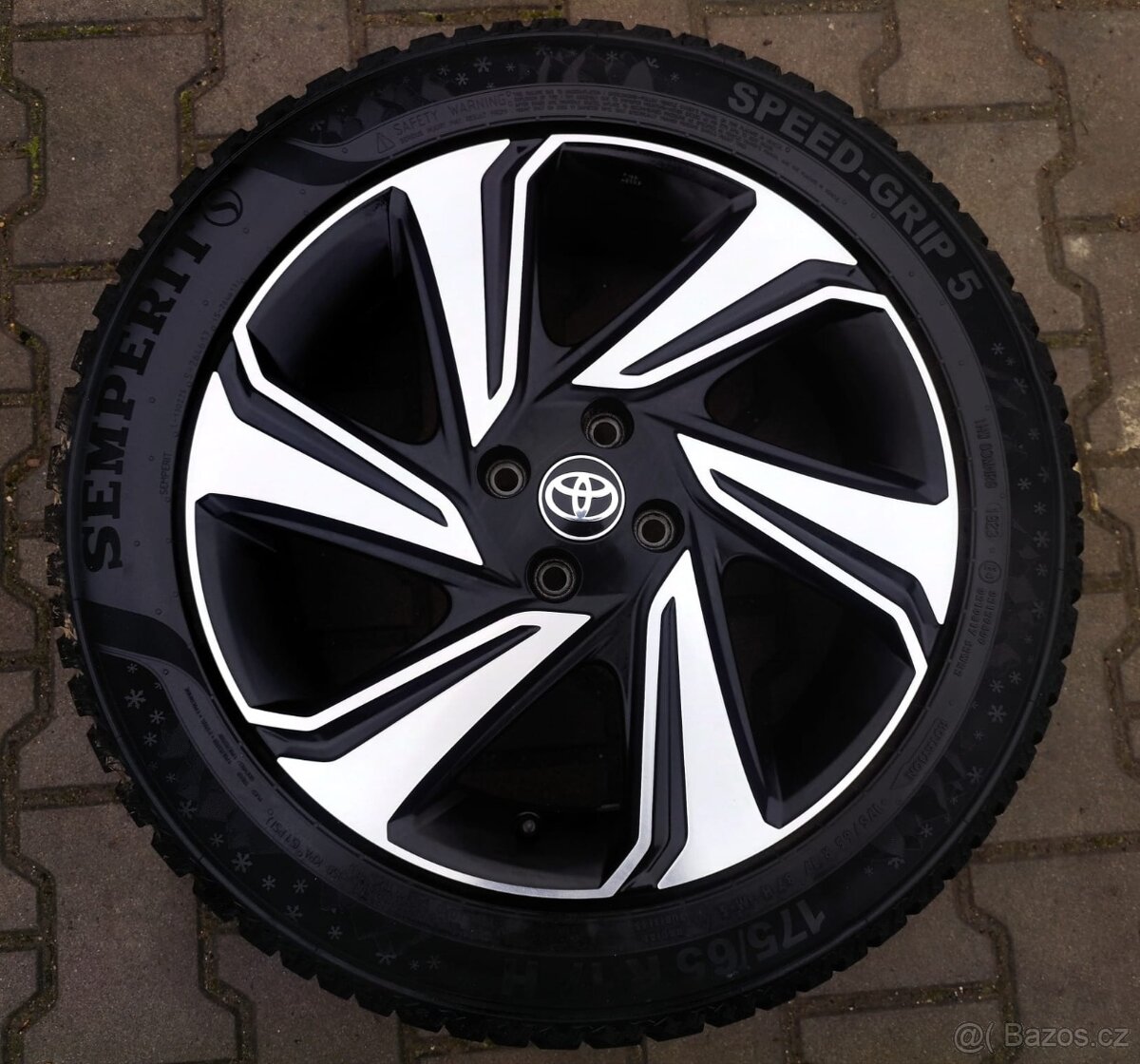 Disky originální Toyota Aygo 4x100 R17 Nová sada - 4