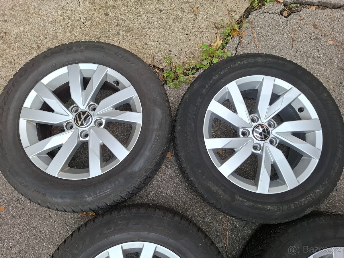 Alu kola 16" VW Passat Aragon rozteč 5x112 s pneu 215/60R16 - 4