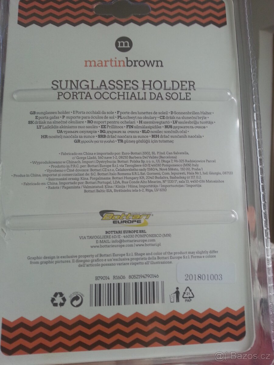 DRŽÁK SLUNEČNÍCH BRÝLÍ - 4