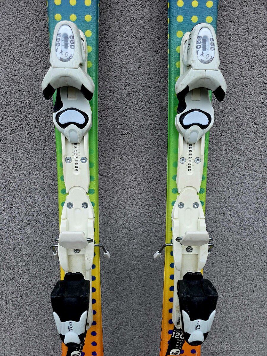 Lyže ROXY, 120 cm + lyžáky TECNO PRO - 4