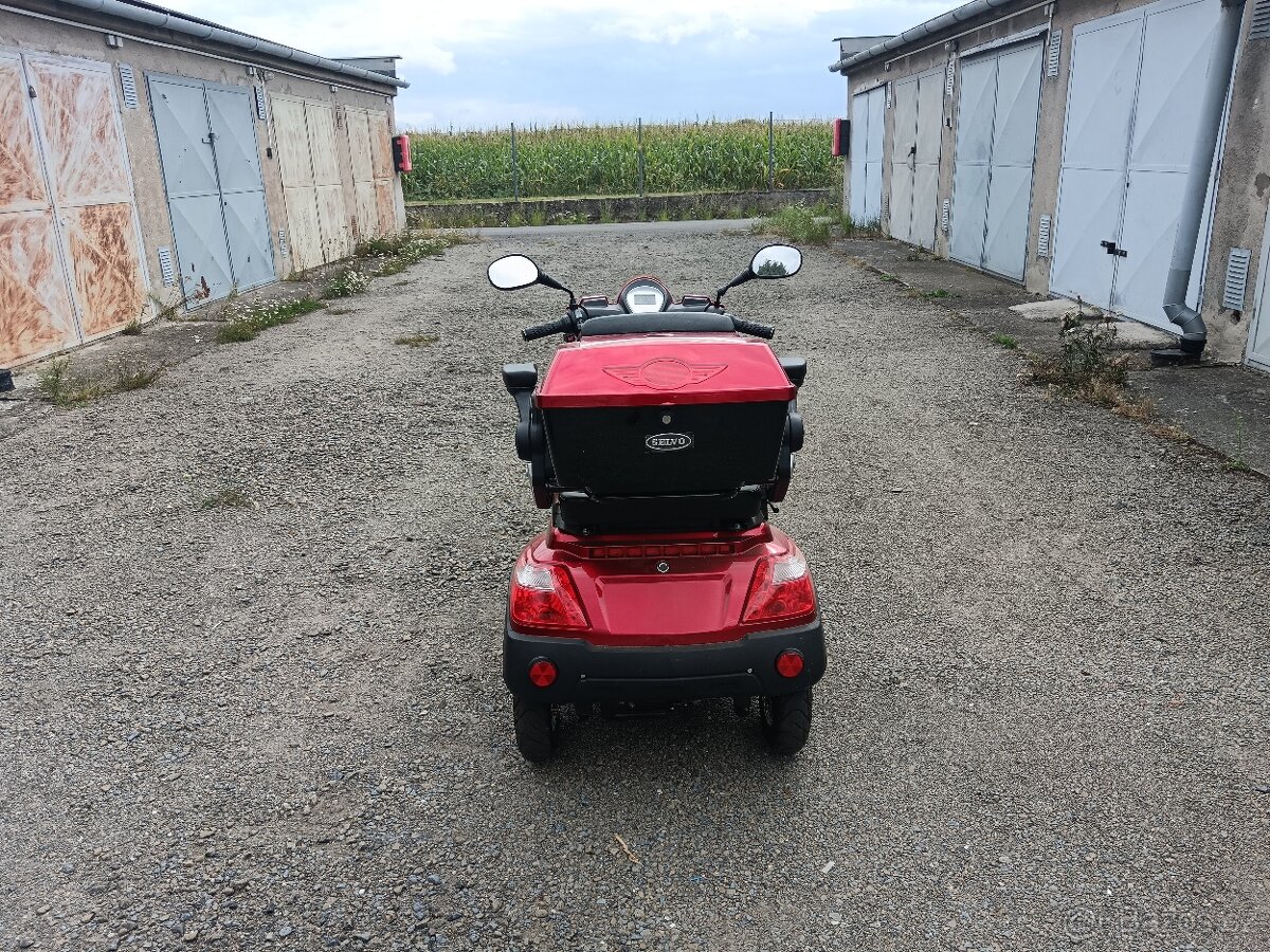 Elektrický 4 kolový vozík - 4