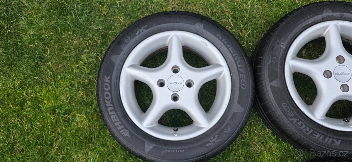 Disky 14", rozteč 4x98, 185/60/14 pošlu - 4