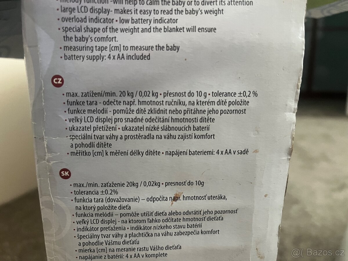 Kojenecká váha - 4