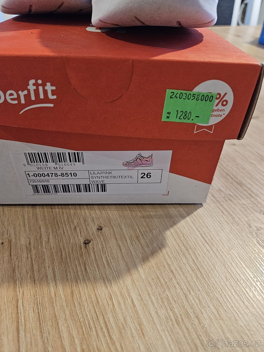 Dětské sandále SuperFit, vel 26 - 4