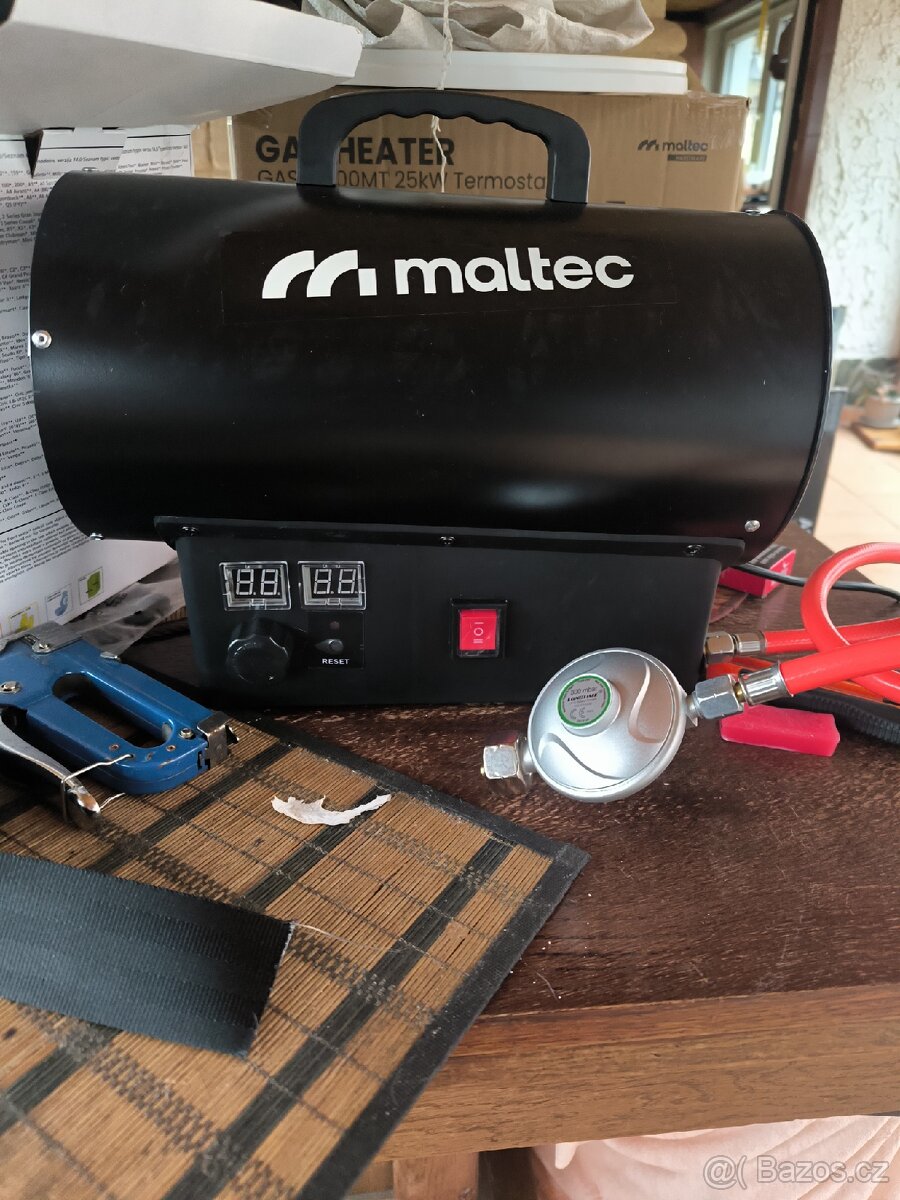 Plynové topidlo Maltec 25kw-zaruka, automat - 4