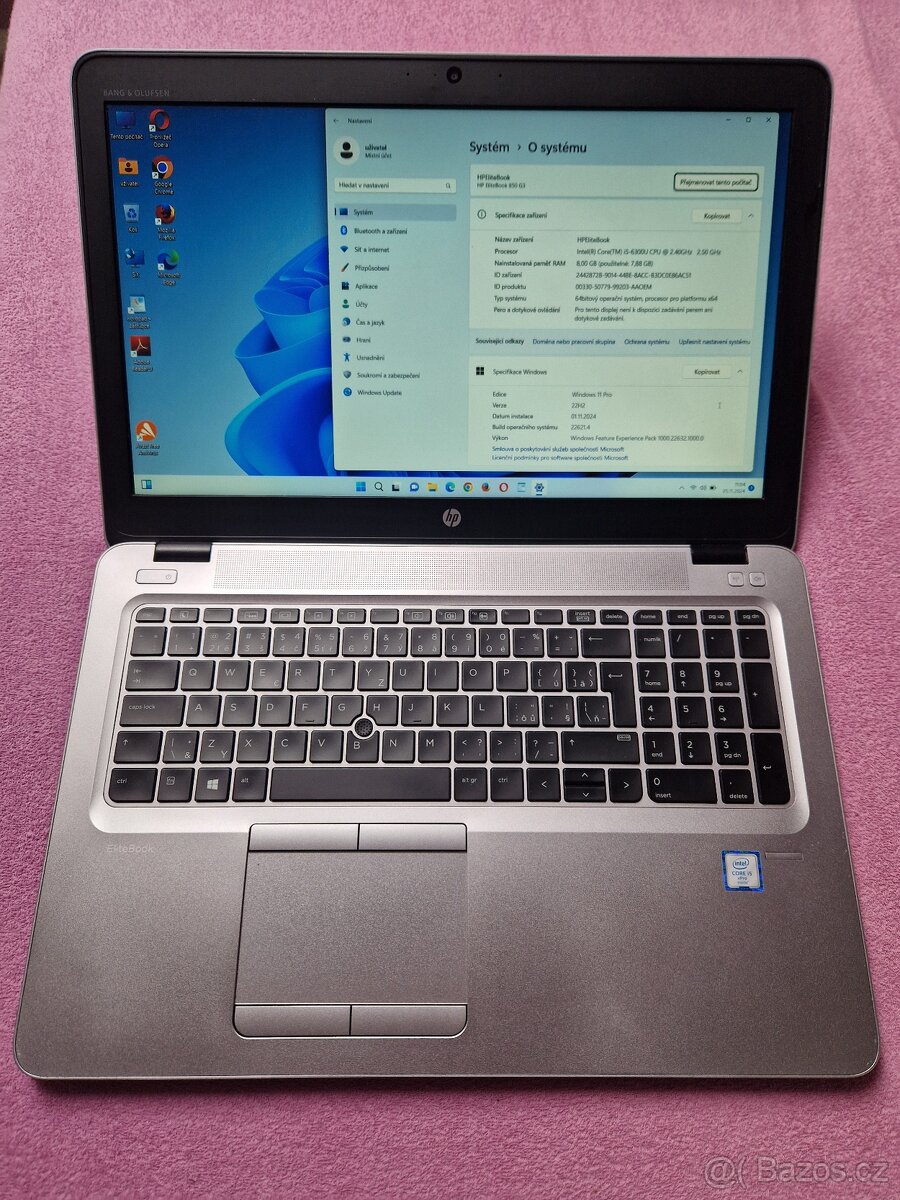HP EliteBook 850 G3, 16GB, SSD - 4