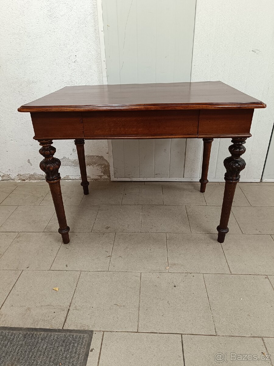 Starožitný stůl, jídelní stůl - 4