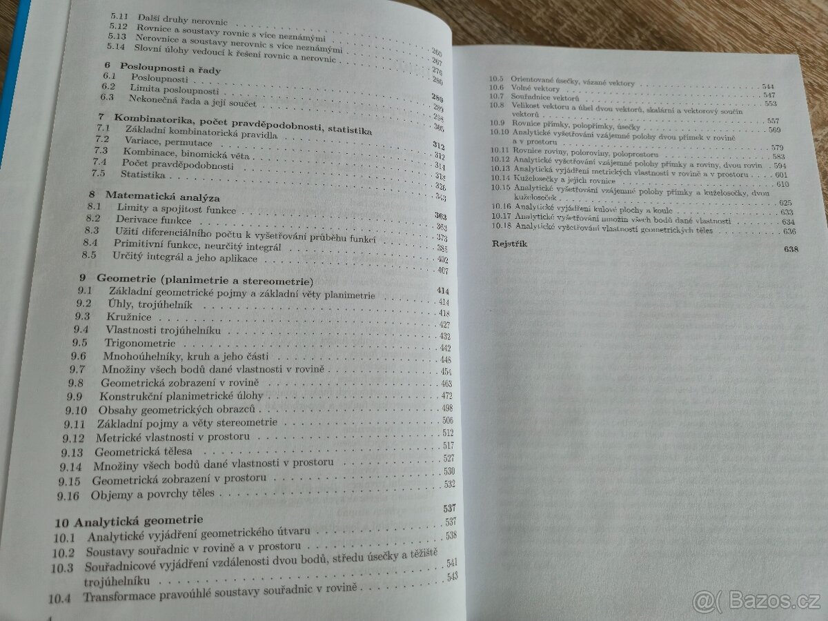 Přehled středoškolské matematiky - 4