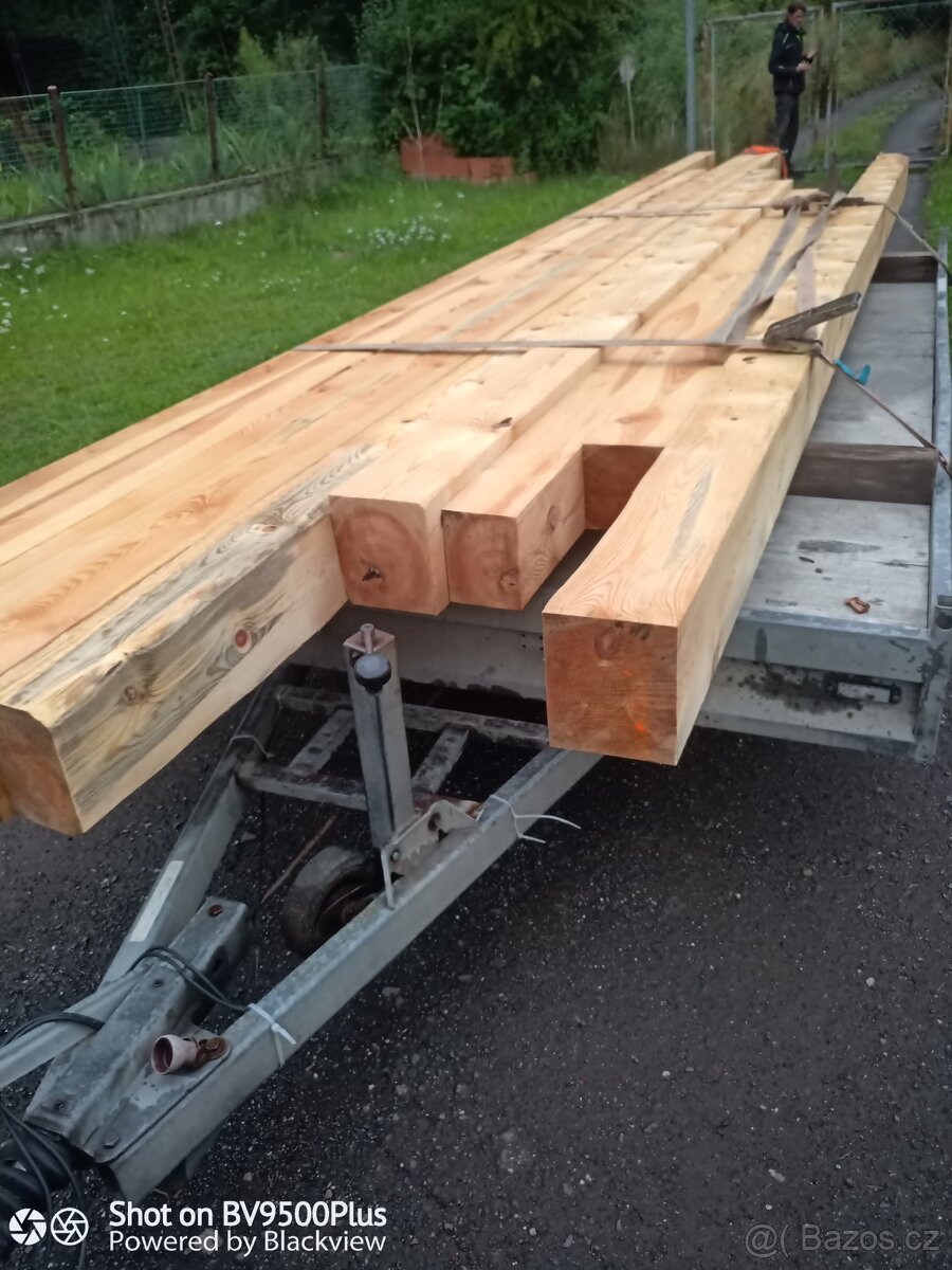 Prodám fošny, trámy, hranoly,latě, borovicové, smrkové. - 4