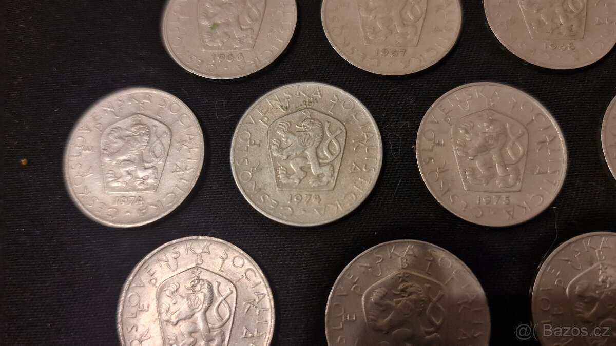 5. Sada 5Kčs - Pětikoruna - 19Ks - Žádná stejná - 4