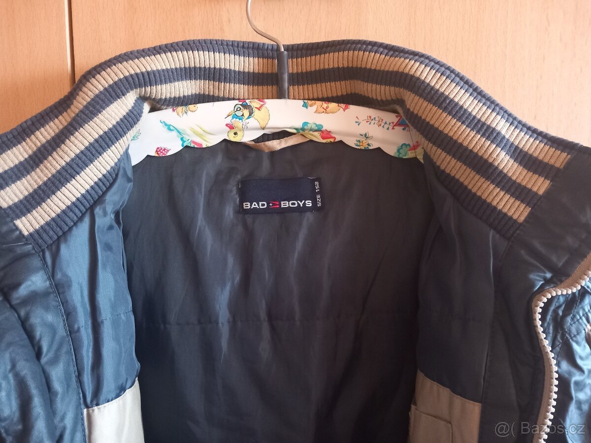 chlapecká zimní outdoorová bunda BED BOYS vel. 152 top stav - 4