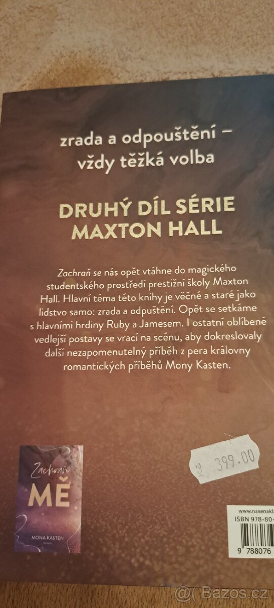 Série Zachraň mě, se, nás - Mona Kasten - 4