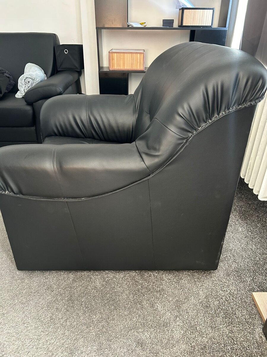 Kožený Křeslo - 4