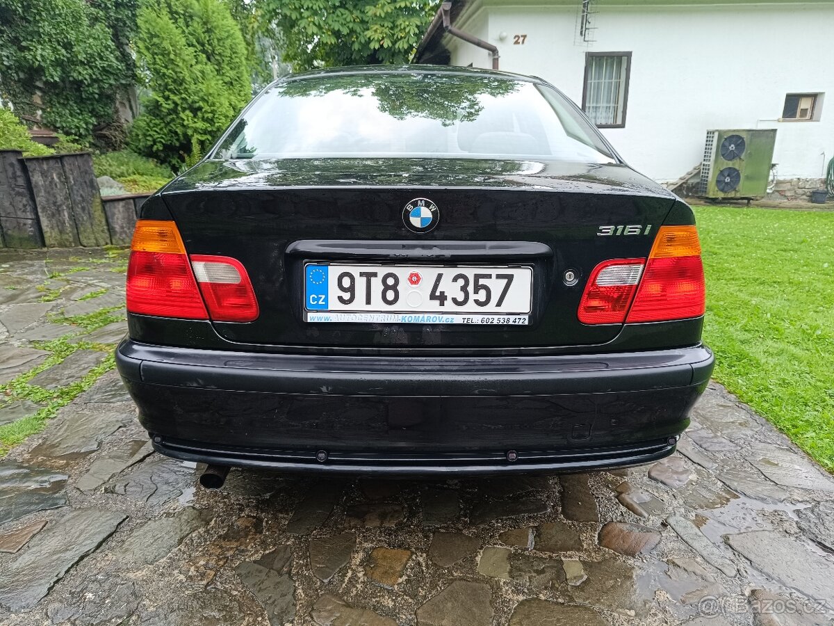 BMW E46 316i sedan - benzín - 4