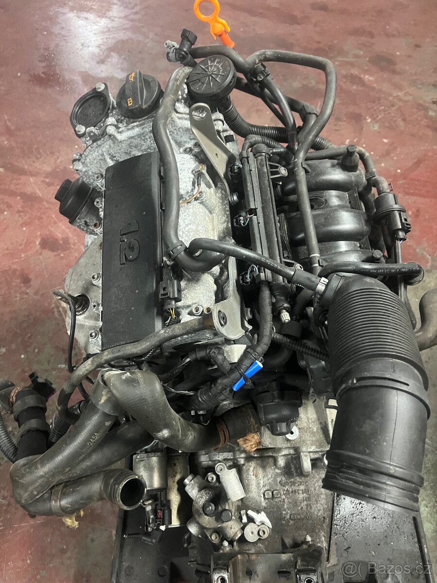 Motor CGP 1.2 12 V 51KW 2012 Fabia 130tis km nové rozvody - 4