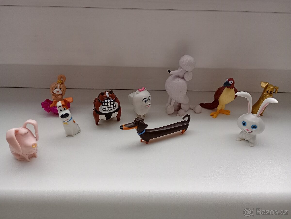 Figurky Tajný život mazlíčků - 4