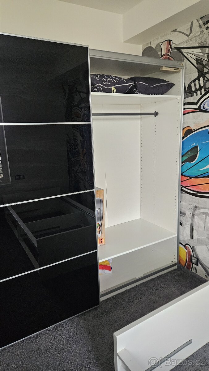 Skříň ikea 2x2m jako nová - 4